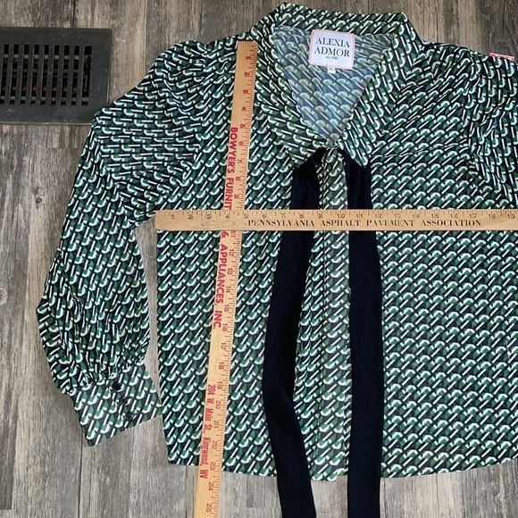 ALEXIA ADMOR SERENA BLOUSE size 8 - Picture 5 of 6